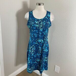 Columbia Womens Large Sleeveless Printed Dress Stretch Outdoors